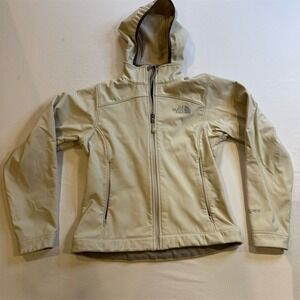 The‎ North Face Women's Apex Jacket XS Ivory Hooded Casual